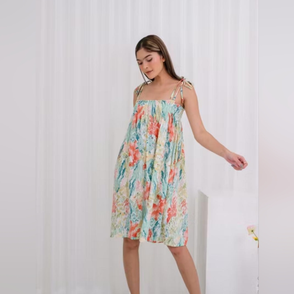 Floral Sleeveless Dress
